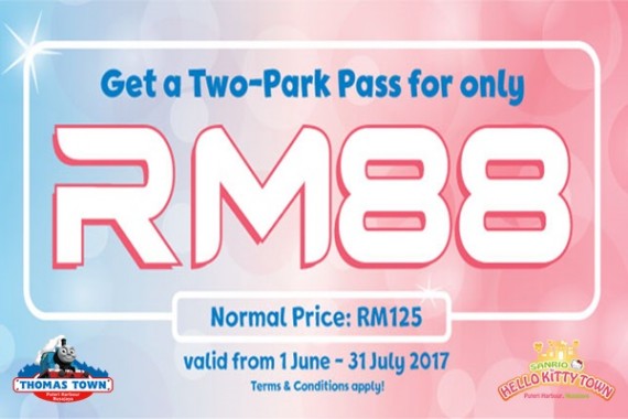 TWO-PARK PASS FOR ONLY RM88 – MALAYSIA 